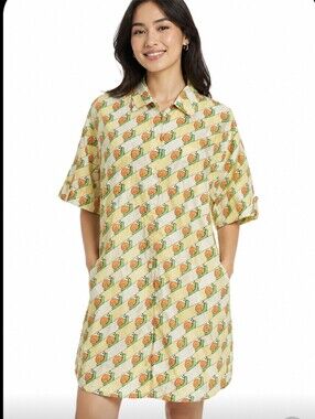 coach shirt dress Postcard Graphic T-Shirt Dress In Organic Cotton